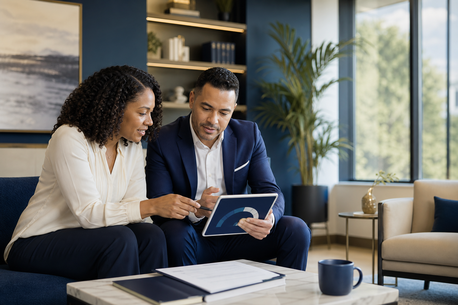 Credit repair action plan and documents used during a client review